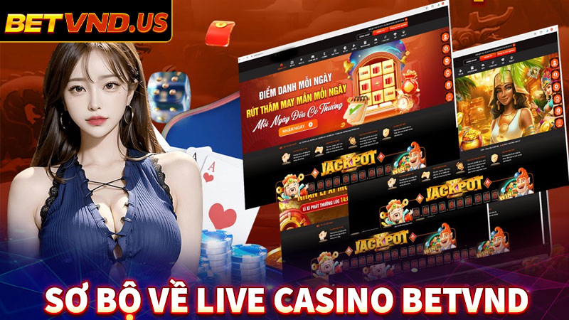 Vài nét sơ bộ về sảnh live casino Betvnd